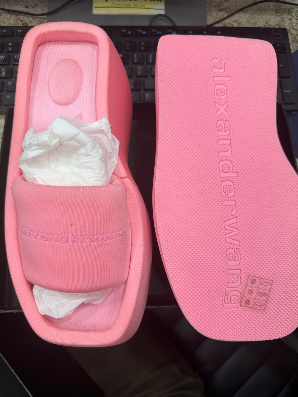 Alexander Wang Taji Platform Slide